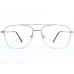 Medium Size Aviator Square Shape Silver Color