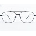 Computer Glasses Medium Size Aviator Square Black Color