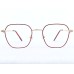 Computer Glasses Small Size Hexagon Gold Colour