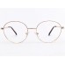 Computer Glasses Medium Size Round Gold Colour