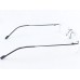 Computer Glasses Medium Size Rectangle Rimless Black Colour