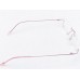 Medium Size Rectangle Rimless Pink Color