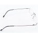 Medium Size Rectangle Rimless Grey Color