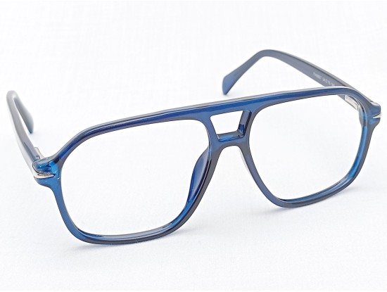 Computer Glasses Medium Size Sheet Aviator Blue Colour