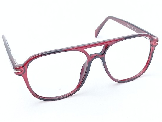 Computer Glasses Medium Size Sheet Aviator Maroon Frame