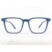 Medium Size Sheet Square Matte Blue Frame