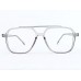 Medium Size Grey Transparent Aviator Square Sheet Frame