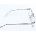 Medium Size Grey Transparent Aviator Square Sheet Frame