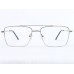 Medium Size Aviator Rectangle Shape Silver Colour