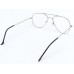 Medium Size Aviator Shape Silver Colour