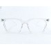 Medium Size Transparent Wayfarer Square Sheet Frame