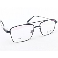 Medium Size Black Aviator Rectangle Memory Flexible Side