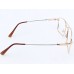 Medium Size Gold Aviator Rectangle Shape Memory Flexible Side