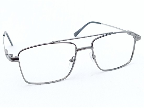 Medium Size Grey Aviator Rectangle Shape Memory Flexible Side