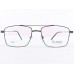 Medium Size Grey Aviator Rectangle Memory Flexible Side