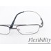 Medium Size Grey Aviator Rectangle Memory Flexible Side