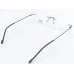 Medium Size Square Rimless Black Colour