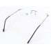 Medium Size Square Rimless Grey Colour