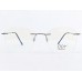 Medium Size Square Rimless Grey Colour