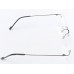 Medium Size Square Rimless Grey Colour