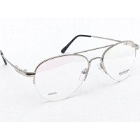 Medium Size Silver Aviator Half Frame Flexible Side