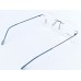 Medium Size Aviator Rimless Blue Colour