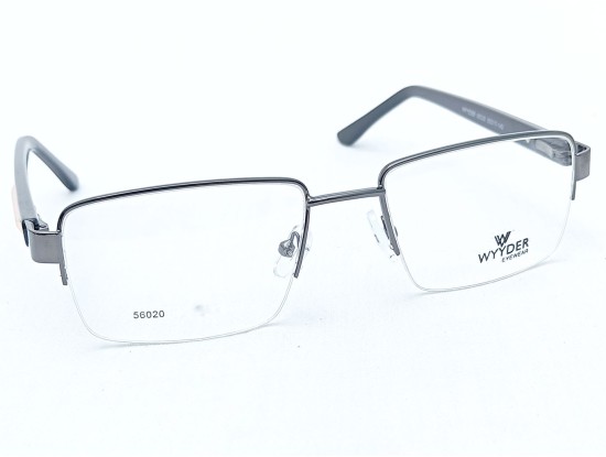 Medium Size Rectangle Grey Half Frame