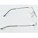 Medium Size Aviator Rimless Black Colour