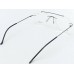 Medium Size Aviator Rimless Grey Colour