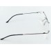 Medium Size Aviator Rimless Grey Colour