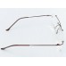 Medium Size Aviator Rimless Brown Colour