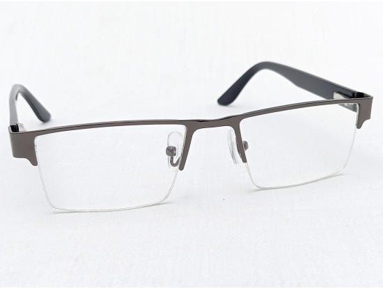 Medium Size Rectangle Grey Half Frame