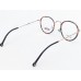 Medium Size Round Silver Colour Eyeglass