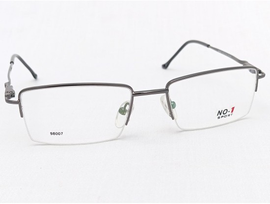 Medium Size Rectangle Grey Half Frame