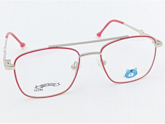 Small Size Aviator Silver and Red Colour