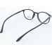 Medium Size Round Matte Black Eyeglass