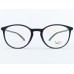 Medium Size Round Matte Black Eyeglass