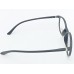 Medium Size Round Matte Black Eyeglass