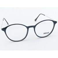 Medium Size Round Black Eyeglass