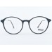 Medium Size Round Matte Black Eyeglass