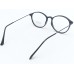 Medium Size Round Black Eyeglass