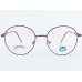 Small Size Round Maroon Colour Eyeglasses