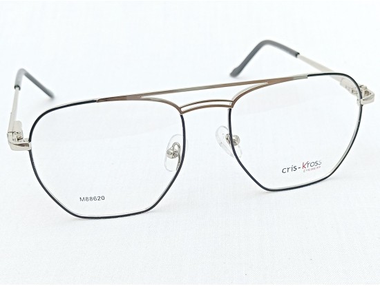 Medium Size Aviator Silver Colour Eyeglass