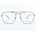 Medium Size Aviator Silver Colour Eyeglass