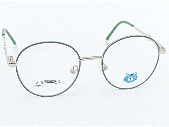 Small Size Round Silver Colour Eyeglasses