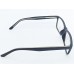 Medium Size Rectangle Matte Black Eyeglasses