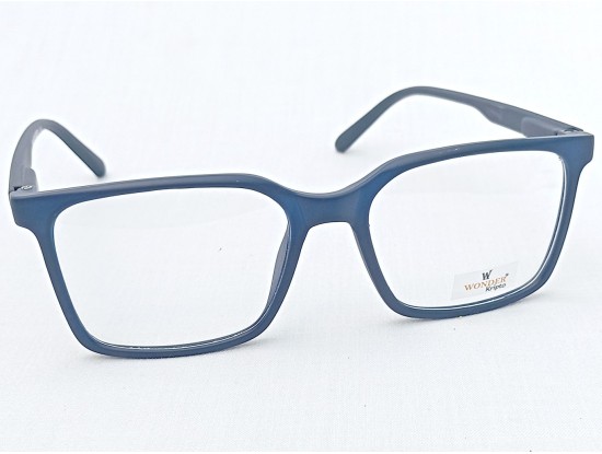 Medium Size Square Matte Blue Frame