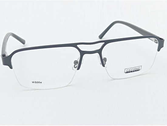 Medium Size Rectangle Black Half Frame