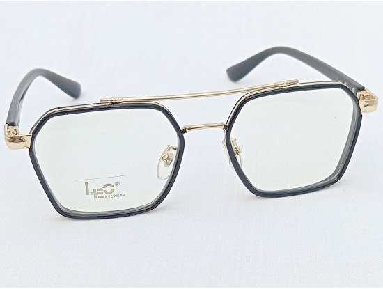 Medium Size Aviator Gold Colour Eyeglasses