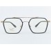 Medium Size Aviator Gold Colour Eyeglasses